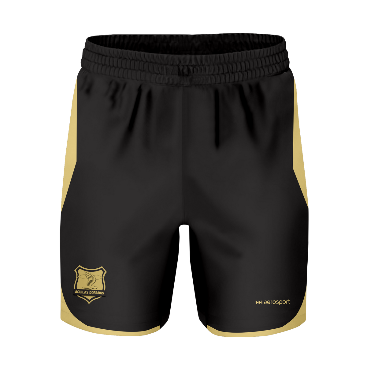 Pantaloneta del conjunto dorado 2025